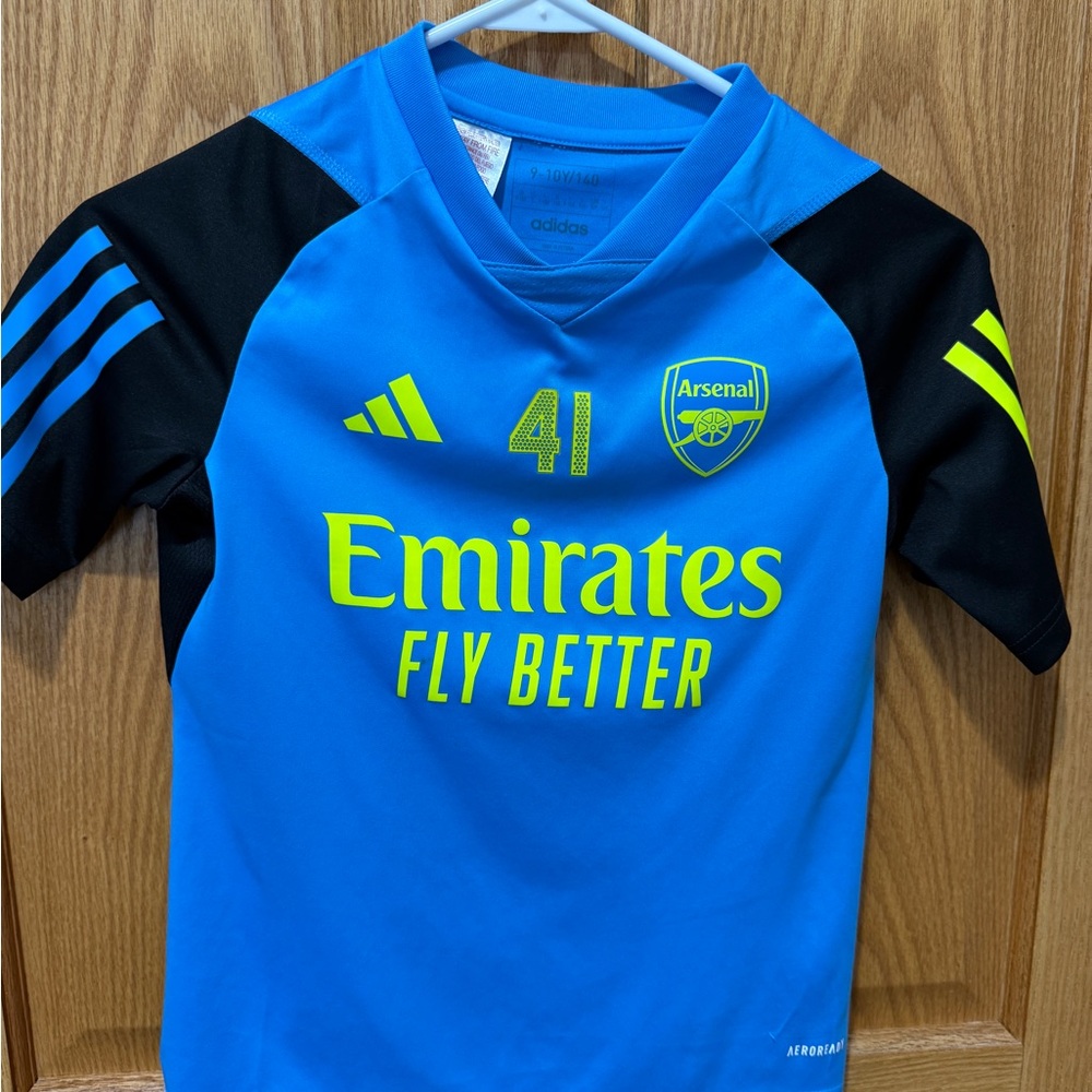 Adidas Kids Blue Arsenal Soccer Jersey